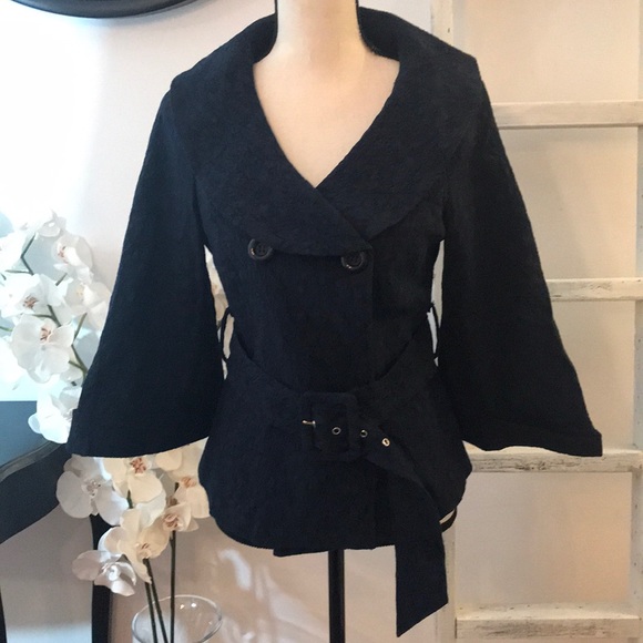 ‼️CLEARANCE‼️ Navy Double Breasted Jacket - Picture 6 of 7